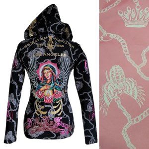 Christian Audigier Full of Grace Hoodie Jacket